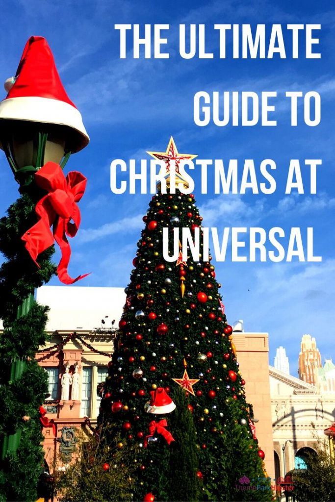 Guide to Christmas at Universal Orlando Florida in Central Park 