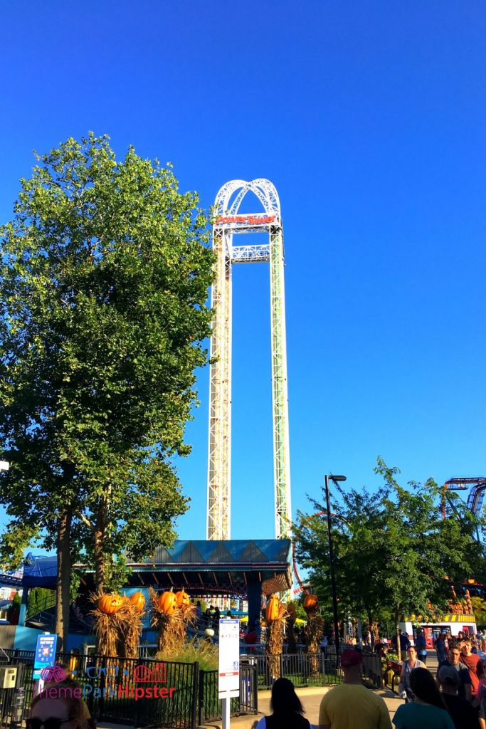 Cedar Point Drop Tower. Avoid the Cedar Point wait times and crowds with the crowd calendar 2024.