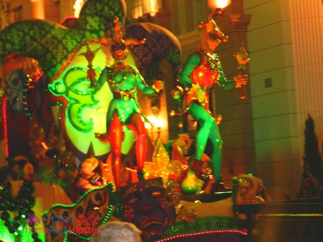 Mardi Gras Parade at Universal Studios Day Jesters Float