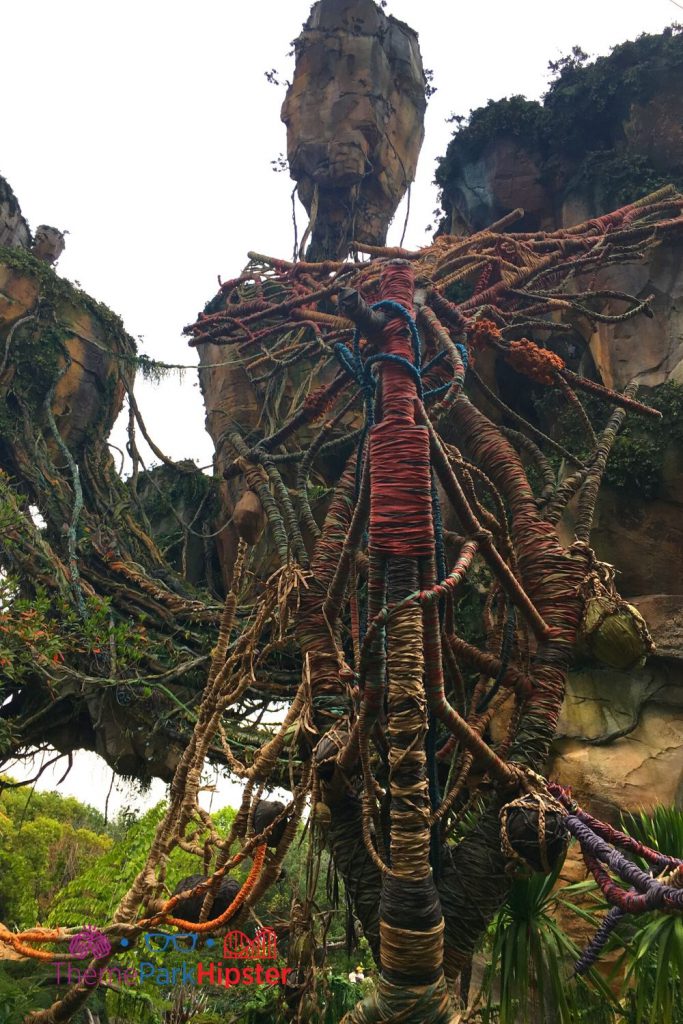 Pandora Flight of Passage Outdoor Queue Entrance with Floating Mountains