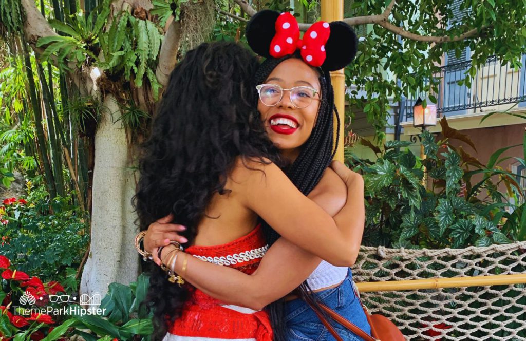 Shringalah Webb took a solo trip to Disney and shares how to go alone while hugging Moana