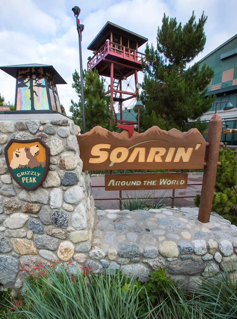 Soarin Around the World at Disney California Adventure in Disneyland Resort
