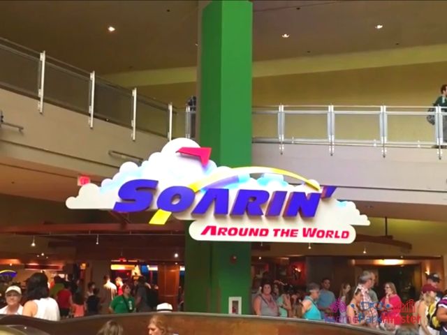 Soarin Around the World at Epcot Entrance. Keep reading to get the Best EPCOT Genie Plus Rides  and Lightning Lane.