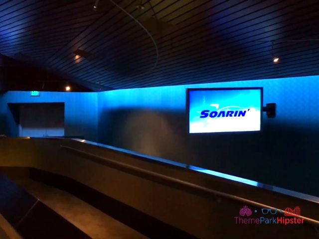 Soarin Around the World at Queue Entrance. One of the best epcot rides ranked from worst to best for your disney world vacation.
