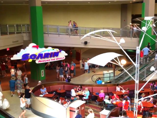 Soarin at Epcot Entrance in the Land Pavilion 