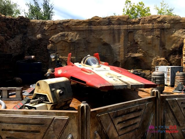 Star Wars Galaxy Edge Flying Equipment at Disney Hollywood Studios