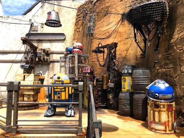 Star Wars Galaxy's Droid Depot Junk Area in Hollywood Studios