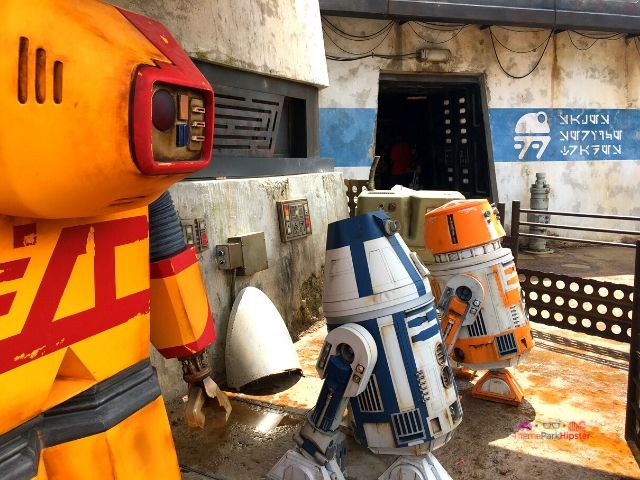 Star Wars Galaxy's Droid Depot Entrance