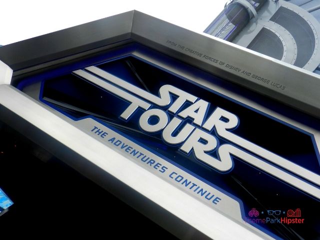 Disneyland Star Tours Entrance 