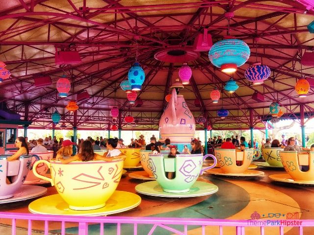 Magic Kingdom New Fantasyland Alice in Wonderland Ride Tea Cups