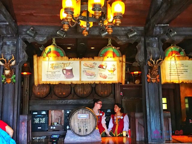 Magic Kingdom New Fantasyland Gaston's Tavern Menu