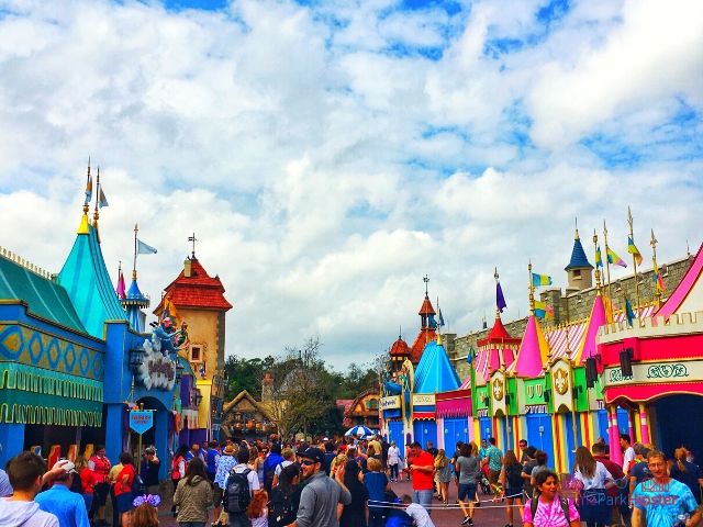 Magic Kingdom New Fantasyland with Peter Pan Ride and Small World 