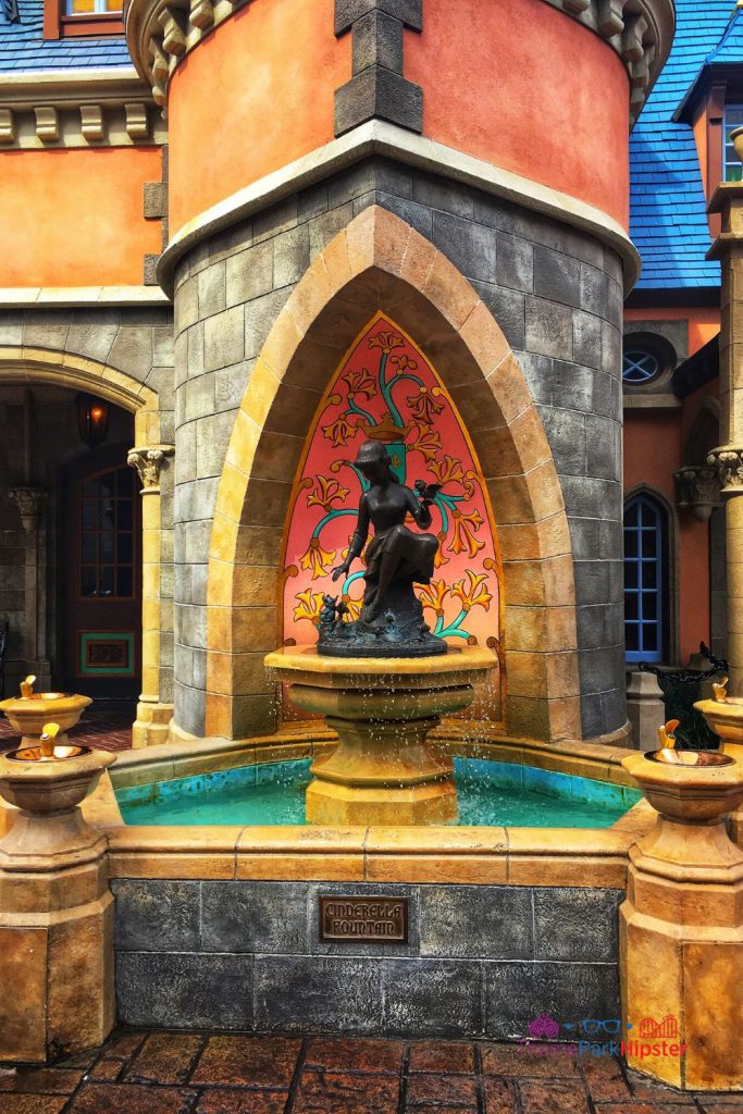 New Fantasyland at Magic Kingdom Cinderella Fountain. Best way to do Magic Kingdom in one day with itinerary.