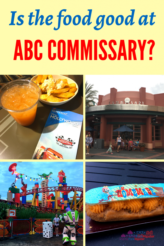 ABC Commissary Hollywood Review and Food
