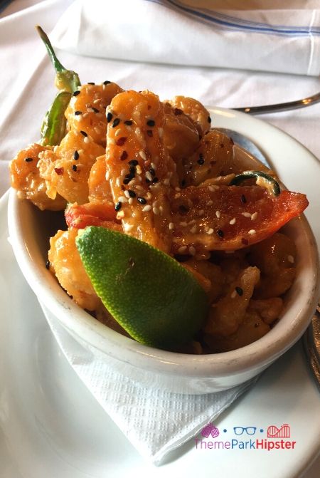 Boathouse at Disney Springs Firecracker Shrimp with Lime