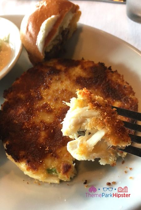 Boathouse at Disney Springs Loaded Crab Cake Meat 