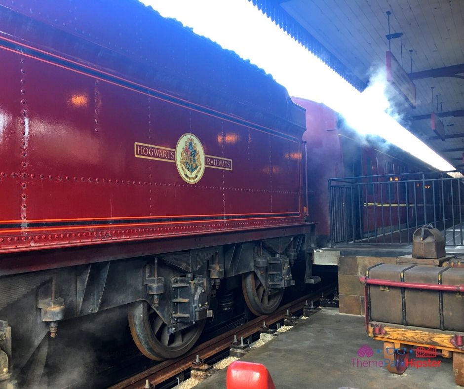 Hogwarts Express Train on Hogsmeade at Universal Studios