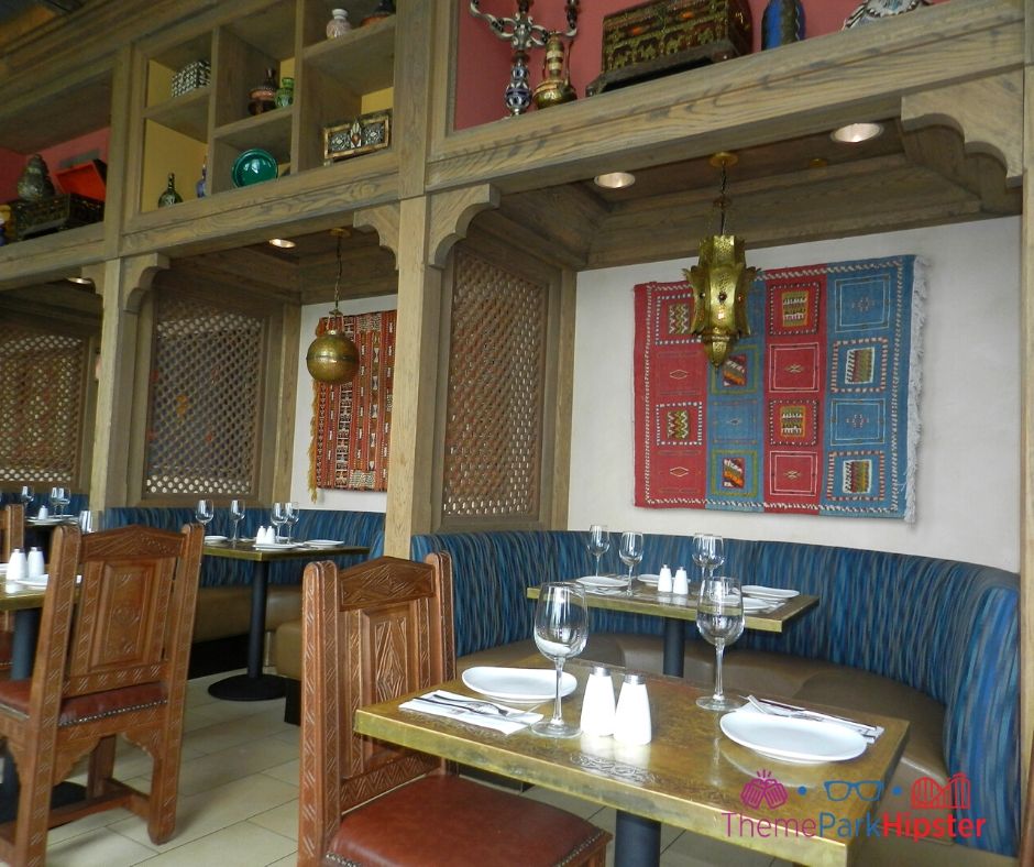 Spice Road Table at Epcot Interior Decor with Mediterranean Style