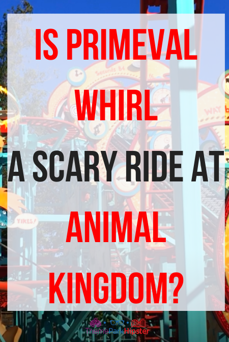 Is primeval whirl a scary ride at animal kingdom_