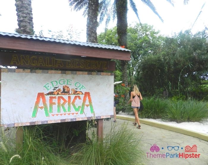 Edge of Africa Entrance at Busch Gardens Tampa