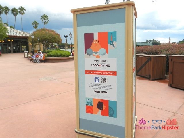 Epcot Food and Wine Festival virtual menu passport scanner. Keep reading to learn about what's new and if the Epcot Food and Wine Festival is worth it? 