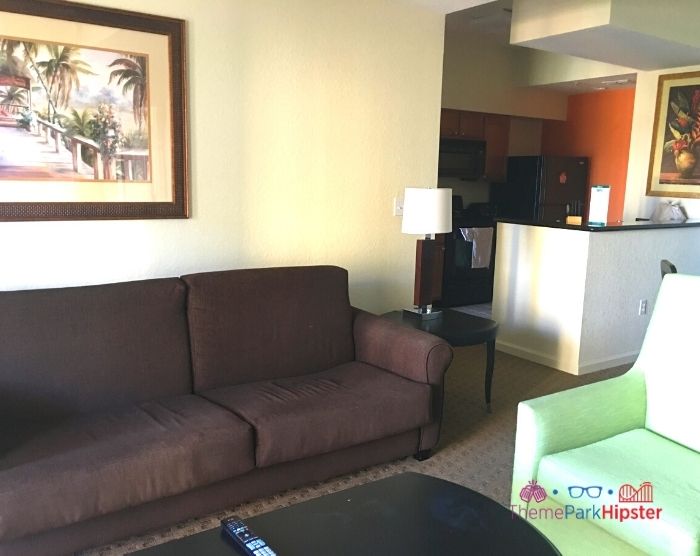 Lake Buena Vista Resort Master Living Room in 2 bedroom suite