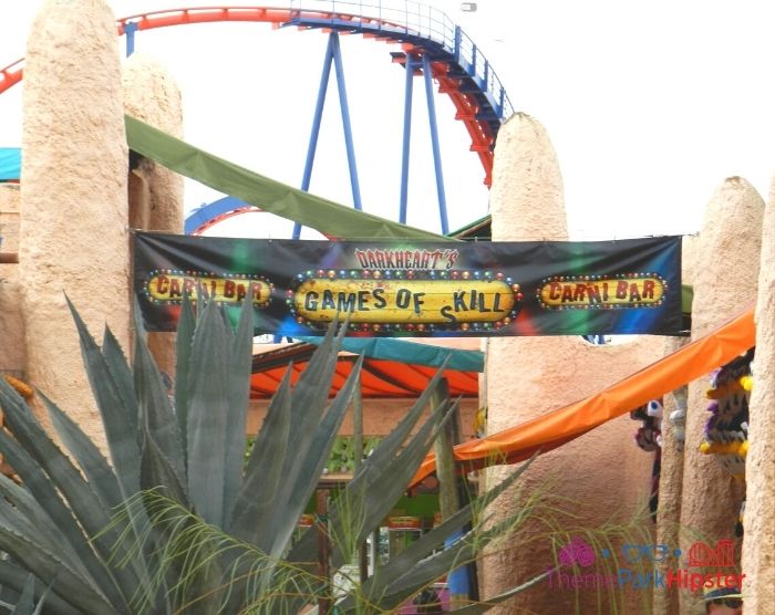 Scorpion Roller Coaster at Busch Gardens Tampa Track Curve