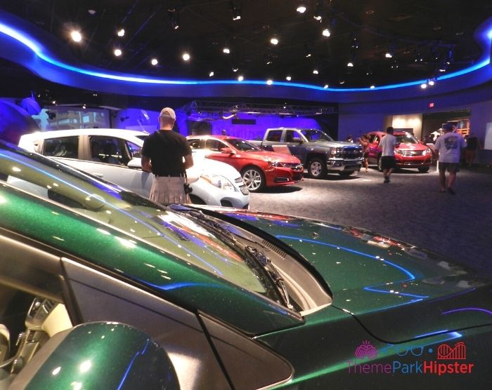 Test Track at Epcot Chevrolet Showroom Cars