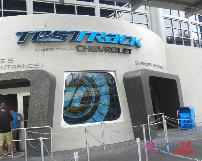 Test Track at Epcot Entrance