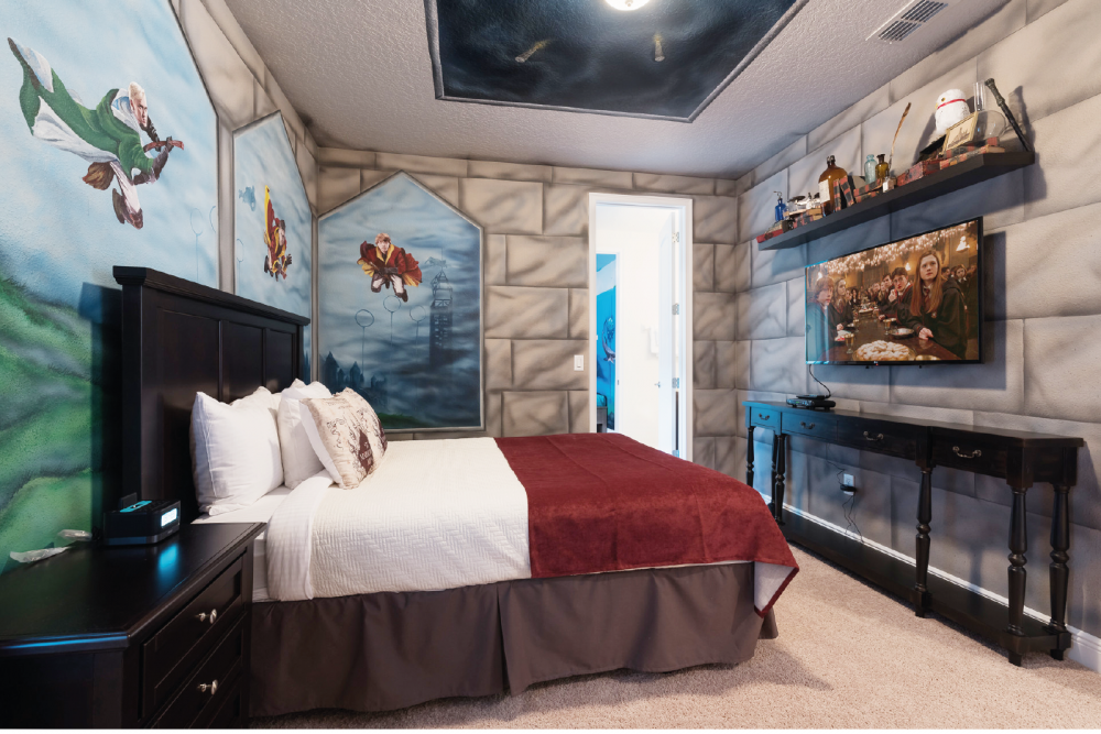 Harry Potter and Finding Nemo Themed Villa at Encore Resort. Themed Vacation Rentals Near Disney. Keep reading to learn about Themed Vacation Rentals Near Disney World.