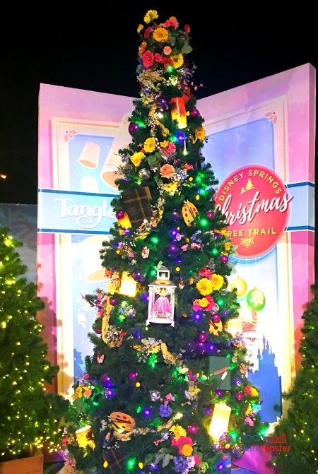 Disney Springs Christmas Tree Tangled