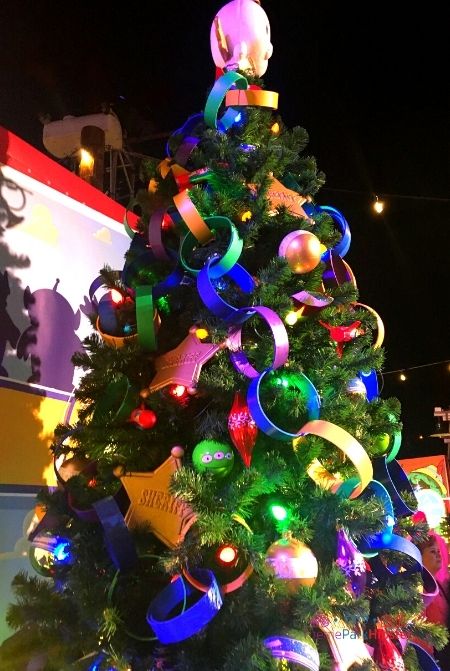Disney Springs Christmas Tree Trail Toy Story. Keep reading to get your perfect Disney Resort Christmas Decorations Tour!