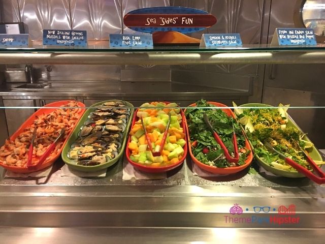 Fantasmic Dining Package at Disney Hollywood Studios with oysters at the salad bar. Keep reading to get the top 10 best shows at Disney World.
