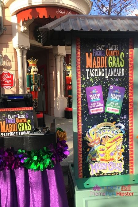 Universal Studios Mardi Gras Tasting Lanyard