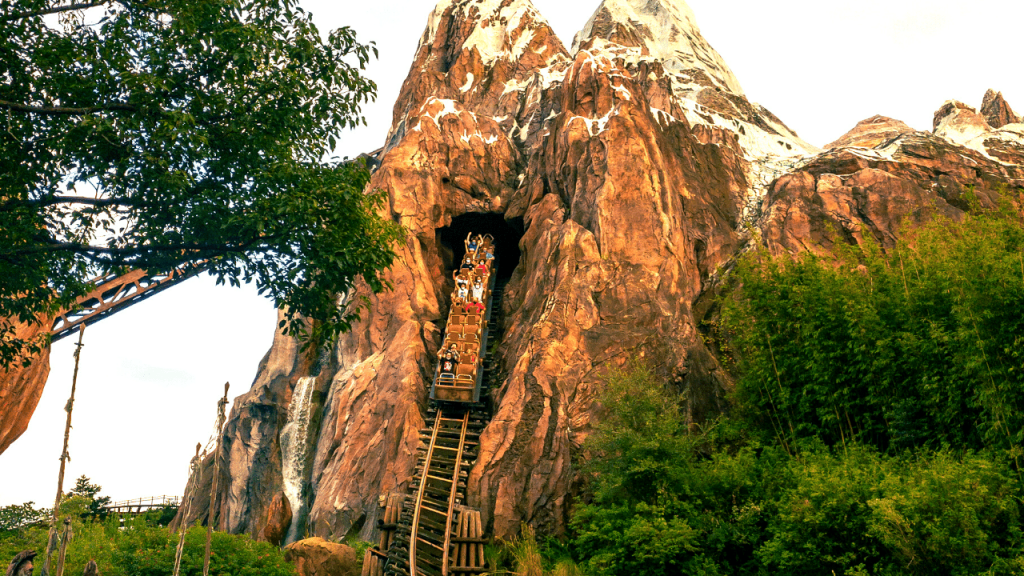 Animal Kingdom Expedition Everest Disney Roller Coaster. Keep reading to get the best hip packs and fanny packs for Disney World.
