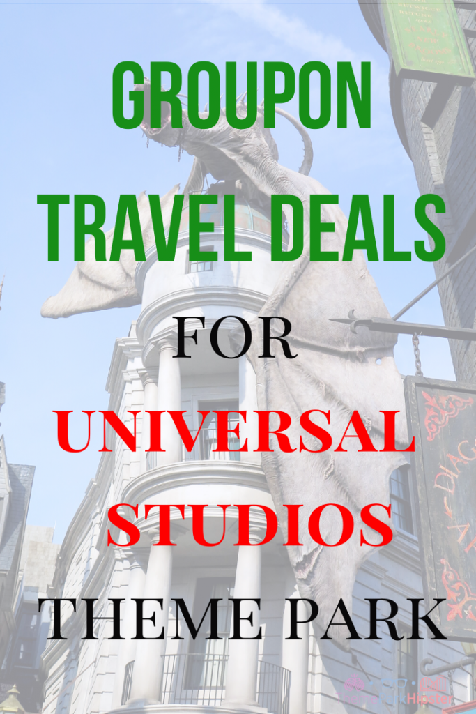Groupon travel deals for Universal Studios Orlando