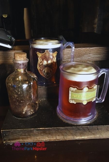 Butterbeer at the Hogshead. Keep reading to get the best food at Wizarding World of Harry Potter.