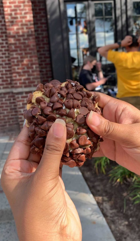 Gideon Chocolate Chip Cookie at Disney Springs Solo Travel Tips