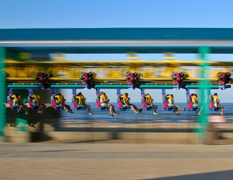 Cedar Point Wicked Twister Roller Coaster