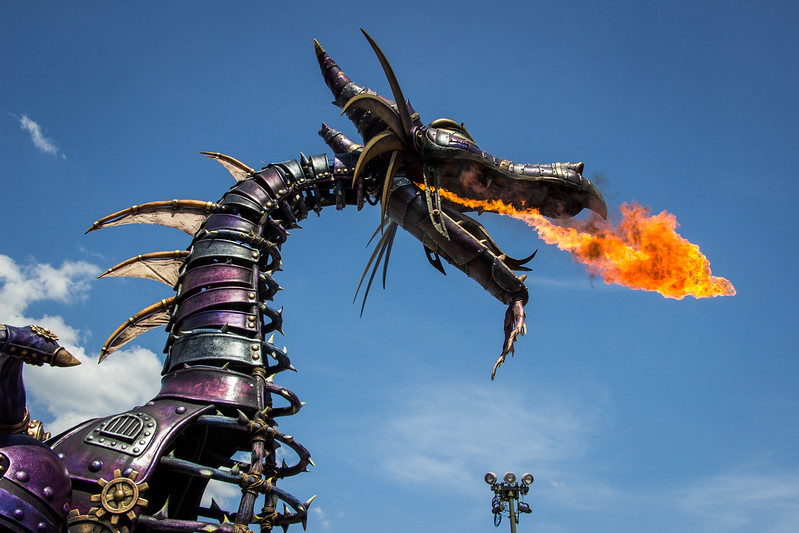 Disney Festival of Fantasy Parade with Maleficent Dragon. Keep reading to learn about the best Magic Kingdom shows and why you'll want to stick around to watch a Magic Kingdom night show.