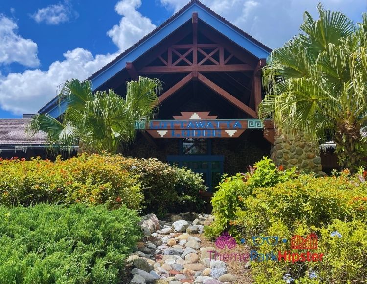 Lottawatta Lodge at Blizzard Beach Water Park. Keep reading to see what's the best Disney water park in our Typhoon Lagoon vs Blizzard Beach guide!