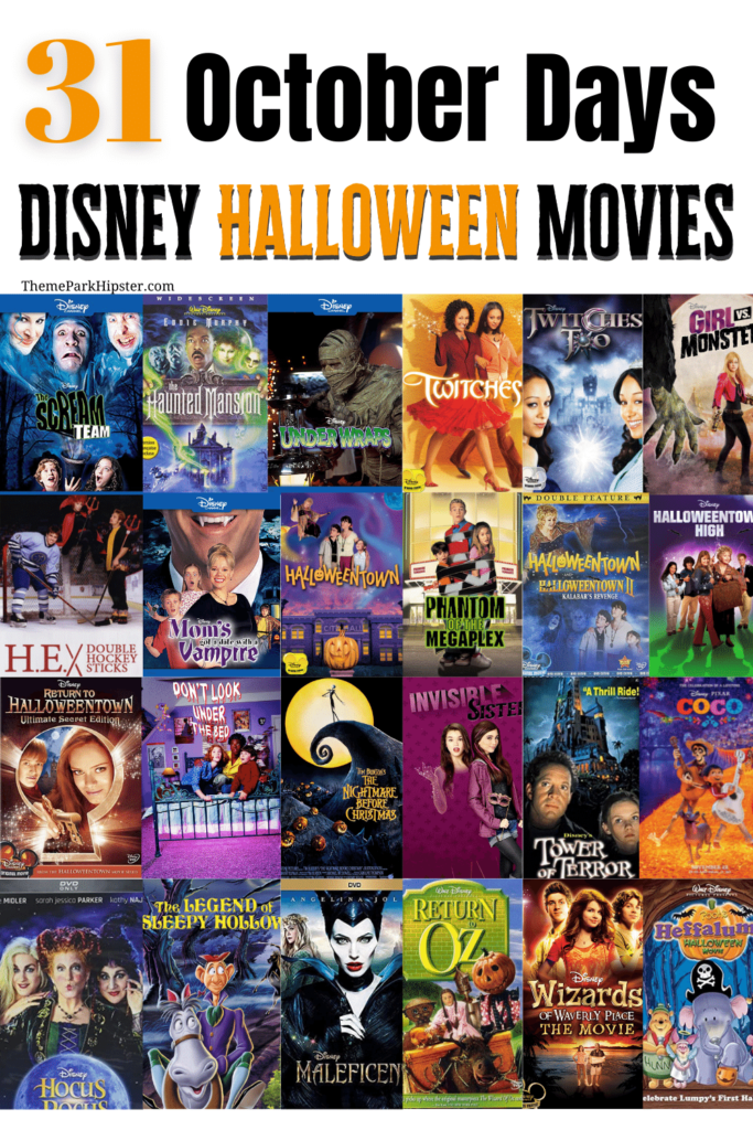 Disney Halloween Movies Complete Guide for October.