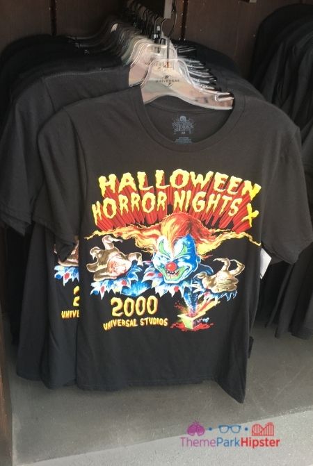 HHN 2000 Shirts with Jack the Clown of Halloween Horror Nights