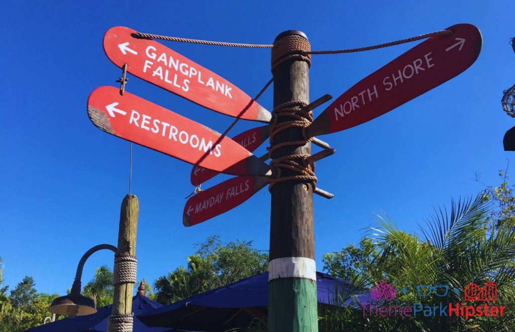 Typhoon Lagoon Gangplank Mayday Falls. Keep reading to see what's the best Disney water park in our Typhoon Lagoon vs Blizzard Beach guide!