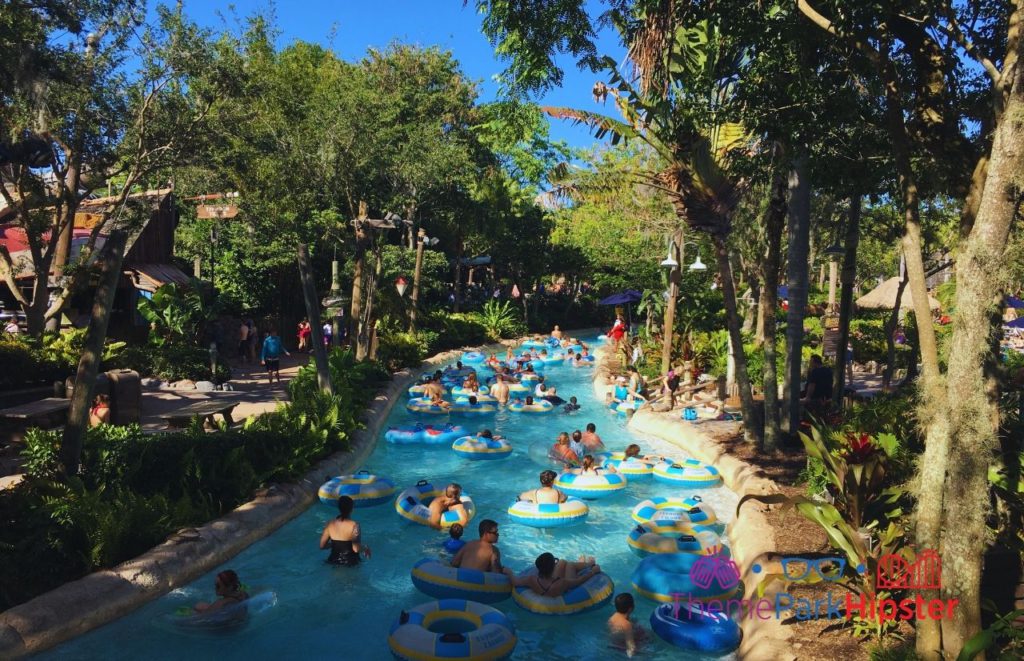 Typhoon Lagoon Lazy River one of the best things to do at Disney World in the Summer!