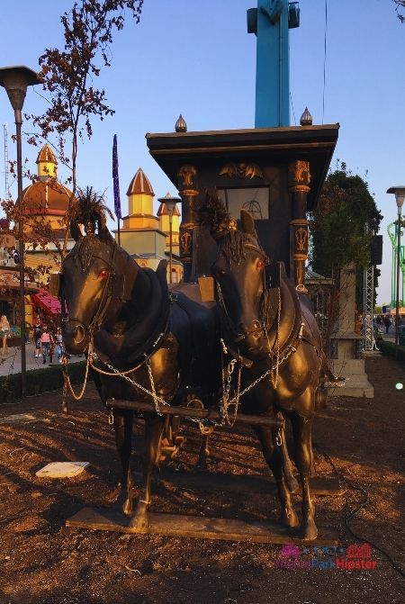Cedar Point Halloweekends Dark Horses on Carriage