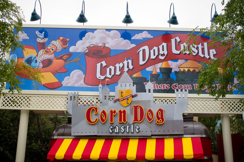 Disney Corn Dog Castle Entrance