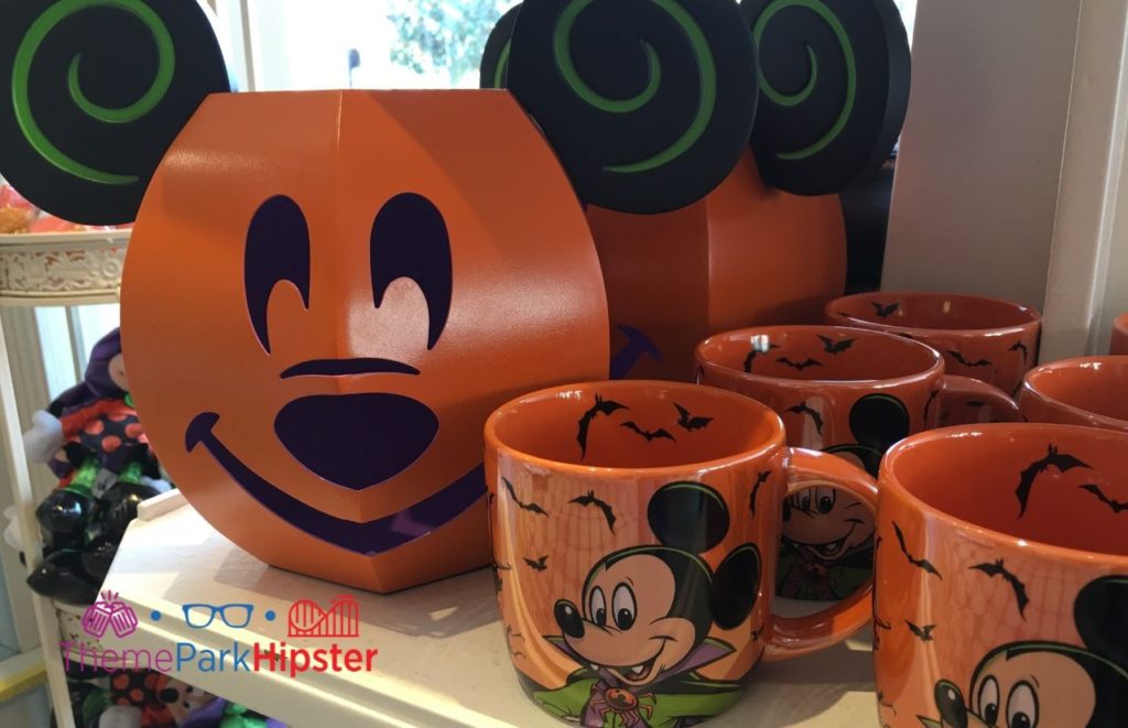 Mickey Mouse Halloween Merchandise Mugs. Keep reading to get the best Disney World souvenirs to buy for your trip!