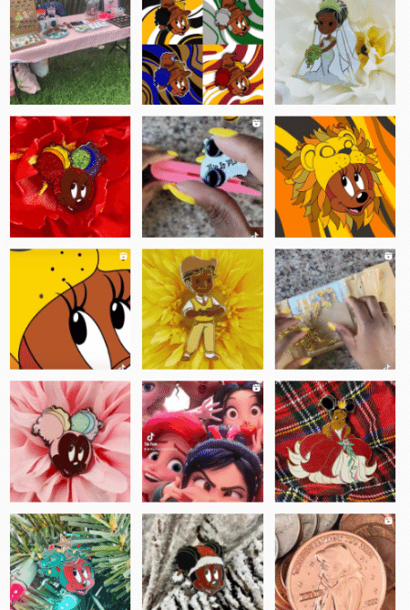 The Chocolate Minnie Instagram Page