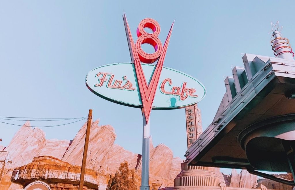 Flo's V8 Cafe Disney California Adventure Daytime